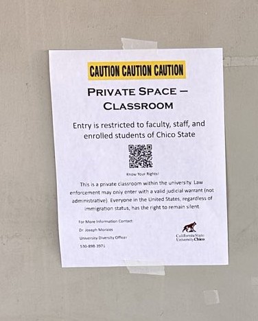 Guerrilla activists strike on Chico State campus